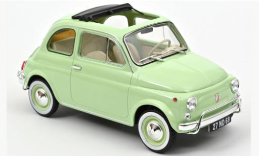 Modelauto Fiat 500 L groen 1968 1/18 Norev