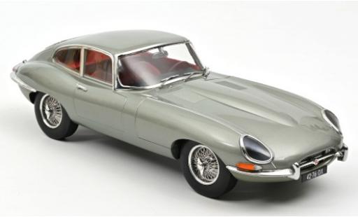 Modelauto Jaguar E-Type Coupe metallic grijs 1964 1/43 Norev