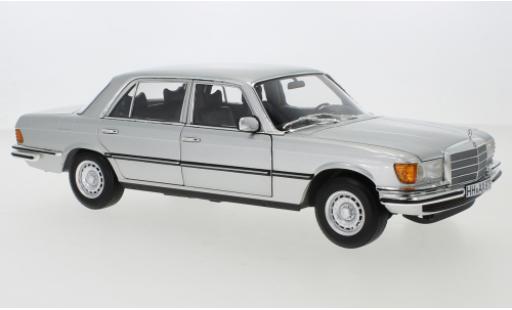 Modelauto Mercedes 450 Base SEL 6.9 (W116) grijs 1976 1/18 Norev