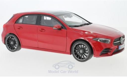 Modelauto Mercedes Classe A Base (W177) rood 2018 1/18 Norev
