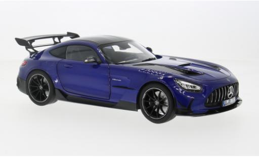 Modelauto Mercedes AMG GT Black Series metallic blauw 2021 1/18 Norev