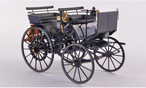 Modelauto Mercedes Daimler Base Motorkutsche blauw 1886 1/18 Norev