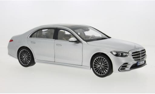 Modelauto Mercedes Classe S AMG -Line grijs 2021 1/18 Norev