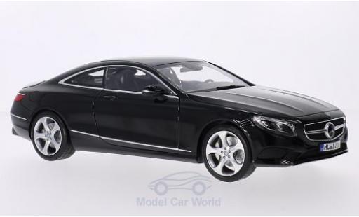 Modelauto Mercedes Classe S Coupe (C217) zwart 2014 1/18 Norev