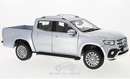 Modelauto Mercedes X Base X-Class grijs 2018 1/18 Norev