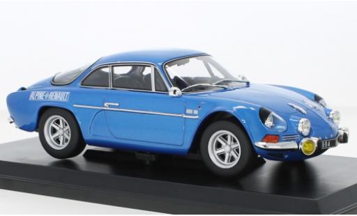 Modelauto Alpine A110 1600 s Renault 1600S metallic blauw 1972 1/18 Norev