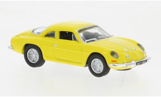 Modelauto Alpine A110 rallye Renault geel 1973 1/87 Norev