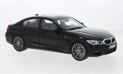 Modelauto Bmw 330 berline i metallic zwart 2019 1/18 Norev