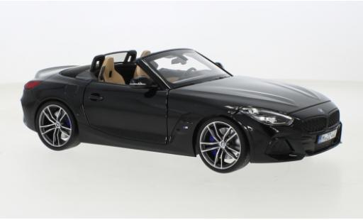 Modelauto Bmw Z4 roadster metallic zwart 2019 1/18 Norev