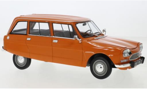 Modelauto Citroen Ami 8 Break Stationwagen oranje 1975 1/18 Norev