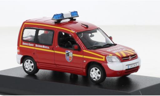 Modelauto Citroen Berlingo pompiers Brandweer Secours Medical (F) 2004 1/43 Norev