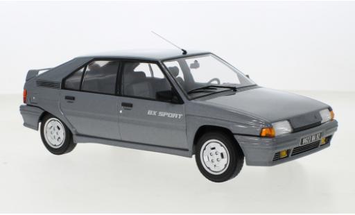 Modelauto Citroen BX sport metallic grijs 1985 1/18 Norev