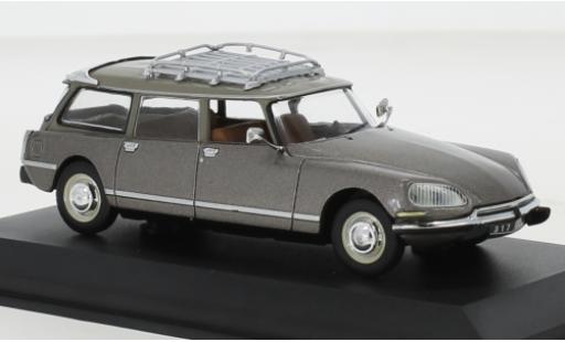 Modelauto Citroen DS Break 23 Stationwagen metallic grijs 1974 1/43 Norev