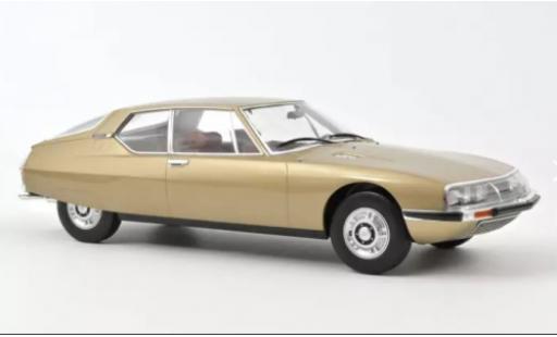 Modelauto Citroen SM Coupe metallic beige 1971 1/12 Norev