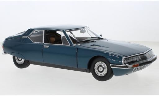 Modelauto Citroen SM Coupe metallic turquoise 1972 1/18 Norev