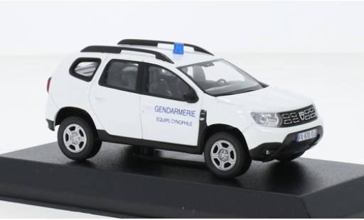 Modelauto Dacia Duster SUV Gendamerie - Equipe Cynophile 2020 1/43 Norev