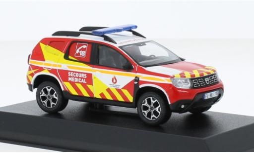 Modelauto Dacia Duster pompiers Brandweer - Secours Medical 57 2020 1/43 Norev