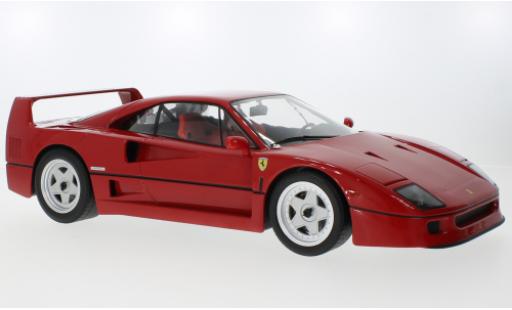 Modelauto Ferrari F40 Coupe rood 1987 1/12 Norev