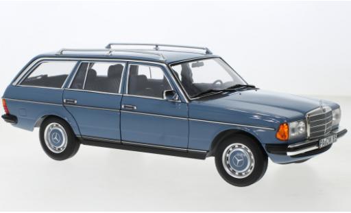 Modelauto Mercedes 200 Coupe T (S123) blauw 1980 1/18 Norev
