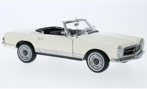 Modelauto Mercedes 230 Base SL (W113) wit 1963 1/18 Norev