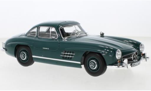 Modelauto Mercedes 300 Base SL (W198) groen 1954 1/18 Norev