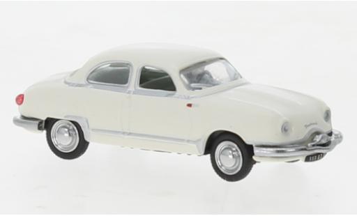 Modelauto Panhard Dyna Z12 wit 1957 1/87 Norev
