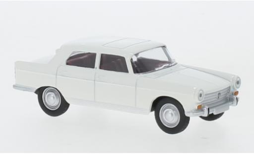 Modelauto Peugeot 404 Berline wit 1961 1/64 Norev