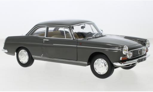 Modelauto Peugeot 404 Coupe grijs 1967 1/18 Norev