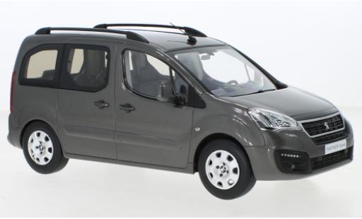 Modelauto Peugeot Partner Base metallic bruin 2016 1/18 Norev