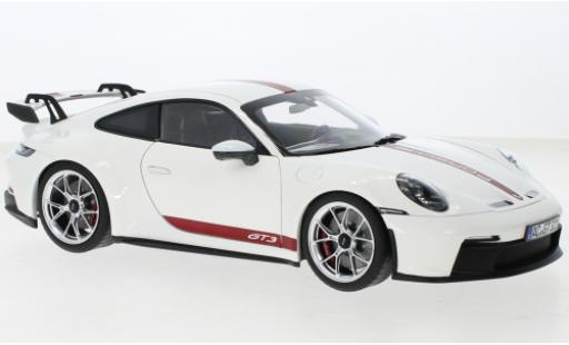 Modelauto Porsche 911 GT3 wit 2021 1/18 Norev