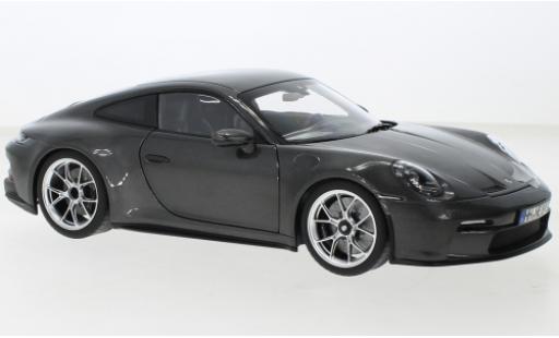 Modelauto Porsche 911 GT3 Touring metallic grijs 2021 1/18 Norev