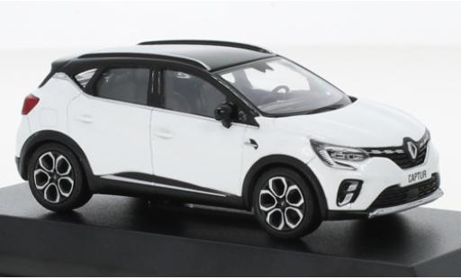 Modelauto Renault Captur Base metallic wit/zwart 2020 1/43 Norev