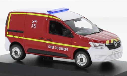 Modelauto Renault Express Base Brandweer - Chef de Groupe 2021 1/43 Norev