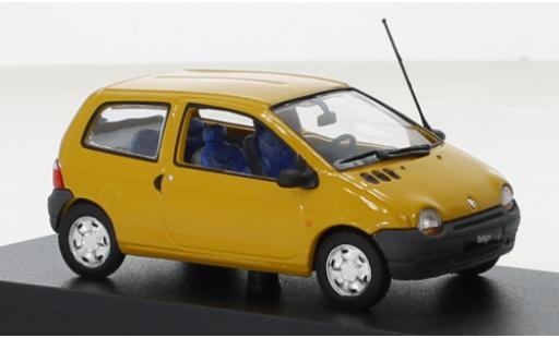 Modelauto Renault Twingo Base geel 1993 1/43 Norev