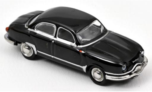 Modelauto Panhard Dyna Z12 zwart 1957 1/87 Norev