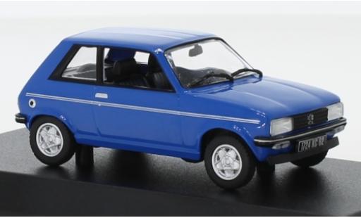 Modelauto Peugeot 104 ZS blauw 1979 1/43 Norev