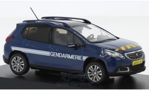 Modelauto Peugeot 2008 Base Gendarmerie (F) 2016 1/43 Norev