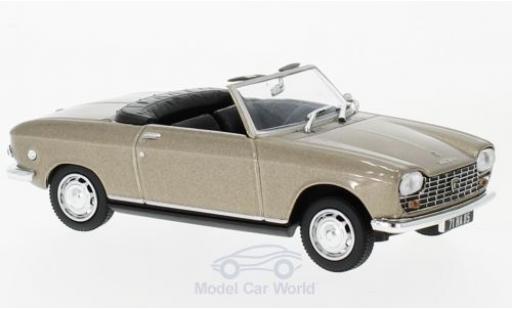 Modelauto Peugeot 204 Cabriolet metallic beige 1967 1/43 Norev