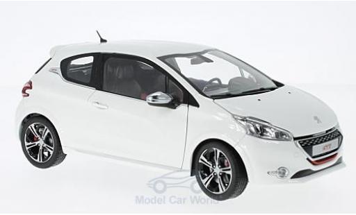 Modelauto Peugeot 208 GTi wit 2013 1/18 Norev