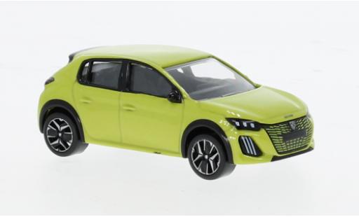 Modelauto Peugeot 208 Base metallic geel 2024 1/64 Norev