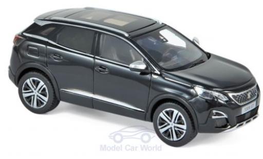 Modelauto Peugeot 3008 GT zwart 2016 1/43 Norev