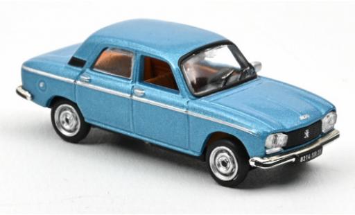 Modelauto Peugeot 304 Berline GL metallic blauw 1977 zonder Vitrine 1/87 Norev
