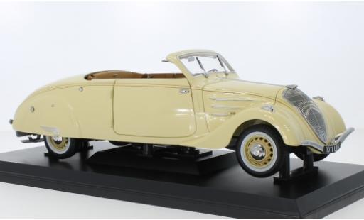 Modelauto Peugeot 402 Eclipse beige 1937 1/18 Norev