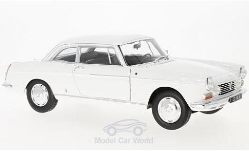 Modelauto Peugeot 404 coupe wit 1967 1/18 Norev