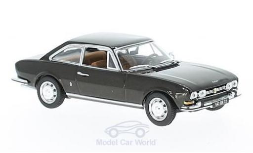 Modelauto Peugeot 504 coupe metallic bruin 1969 1/43 Norev