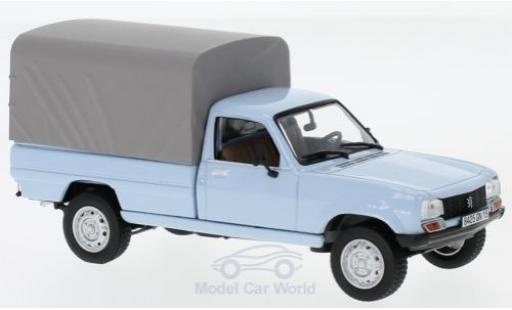 Modelauto Peugeot 504 Pick Up - blauw 1985 gesloten 1/43 Norev