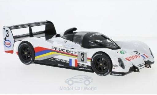 Modelauto Peugeot 905 Le Mans No.3 24h 1993 C.Bouchut/E.Helary/G.Brabham 1/18 Norev