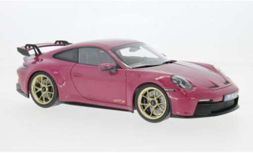 Modelauto Porsche 911 GT3 roze 2021 1/18 Norev