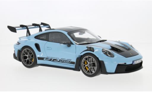 Modelauto Porsche 911 GT3 R S blauw 2022 1/18 Norev