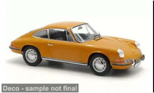 Modelauto Porsche 911 Base L geel 1986 1/18 Norev
